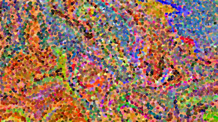 mosaic colorful art texture background wallpaperの写真素材