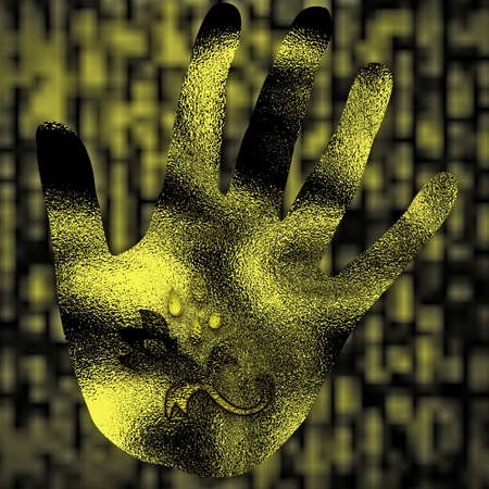 For my best friend who passed away. Black is my sadness. Yellow, hope you happy now. Flower, my last gift. Tears,........
This hand to say good bye.の写真素材