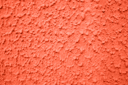 Ribbed wall texture at home. Color coral.Trendy colors spring-summer 2019.