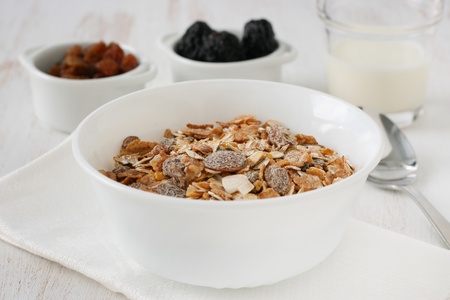 cereals with dry fruits
