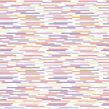 Seamless neutral abstract pattern of colored linesのイラスト素材