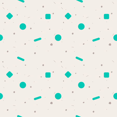 Simple seamless cork pattern. Light color with bright elementsのイラスト素材