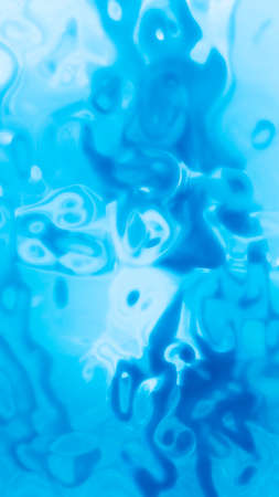 Abstract blue background with soft smooth lines