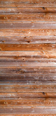 Beautiful rich brown wooden vertical background with copy spaceの写真素材