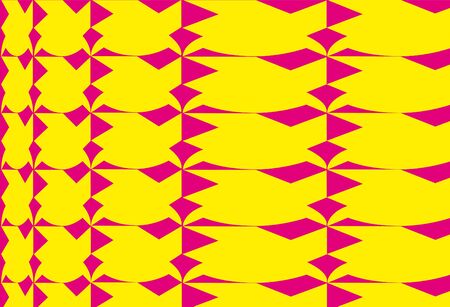 geometric yellow pattern backgroundのイラスト素材
