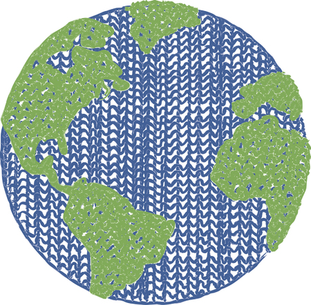 Map world draw globe backgroundのイラスト素材
