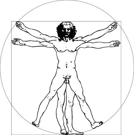 Da Vinci menの写真素材