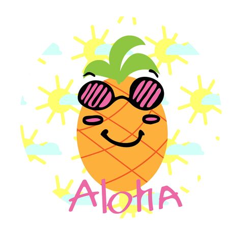 pineappleのイラスト素材