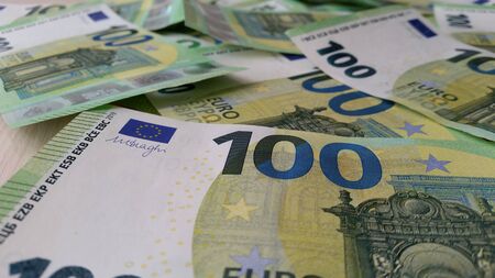 A lot of money, different countries, different equivalents.Business photos.