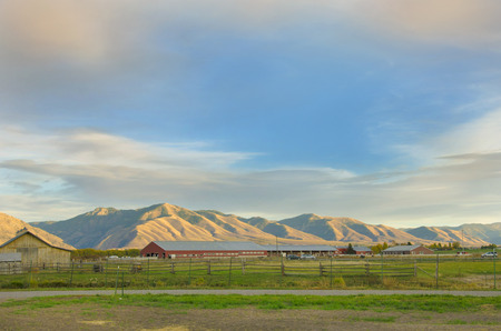 Farm, Logan, Utah, USA