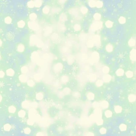 Defocused silver Christmas Bokeh  with snowflakes like champagne splashes. Christmas background. High Resolution.の写真素材
