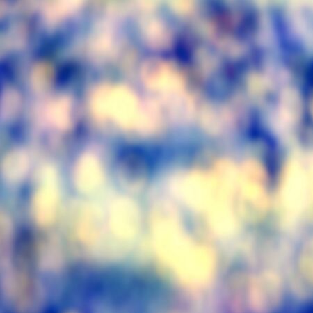 Natural Spring or summer Green and Blue background with abstract defocused lights bokeh