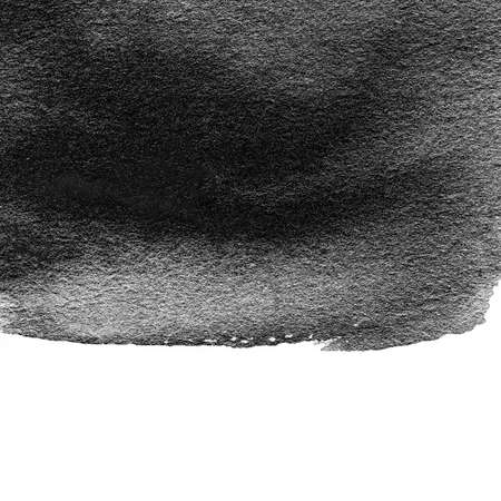 Abstract black watercolor texture.の写真素材