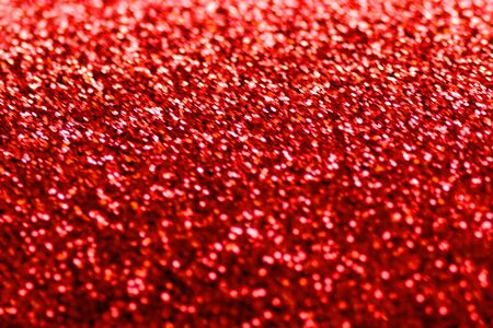 Abstract Christmas Background. Red glitter for greeting and wedding invitation card