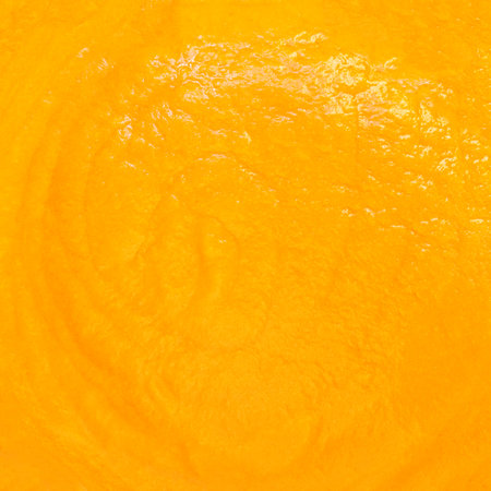 Pumpkin or Squash Cream soup texture as a background. Autumn cream-soup Pattern, wallpaperの写真素材