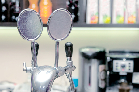 Apparatus for dispensing beer at the bar, pub or restaurant.の写真素材