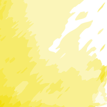 Abstract Background texture of brush stroke in trendy summer yellow sand shades in watercolor mannerのイラスト素材