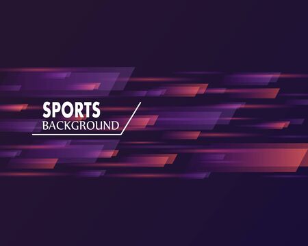 Modern color poster for sports. Vector illustrationのイラスト素材