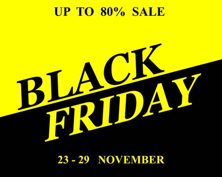 Black friday banner, card, poster.のイラスト素材