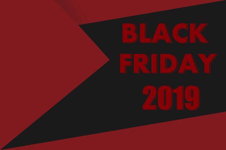 Black Friday Sale Banner Template.Vector illustrationのイラスト素材
