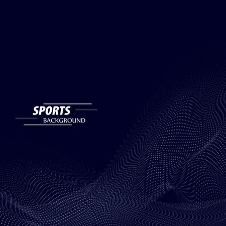 Modern colored poster for sports. Vector illustrationのイラスト素材