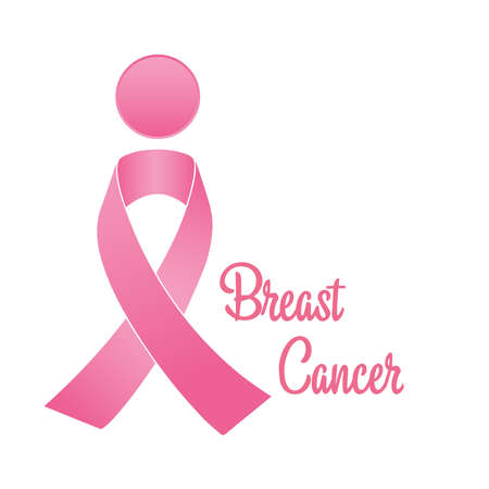 Background of the breast cancer awareness feed.のイラスト素材
