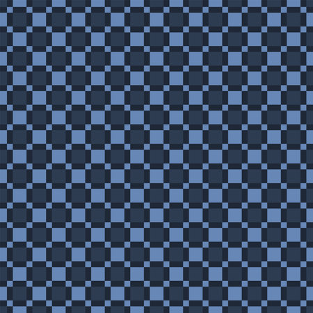 Seamless geometric vector background. Abstract geometric squares, diamond-shaped style, Italian tile pattern, minimalistic shapes, classic tartan, fashionable colors, blue toneのイラスト素材