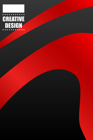 Abstract color 3d paper, art illustration. Vector design layout for banners presentations, flyers, posters and invitationsのイラスト素材