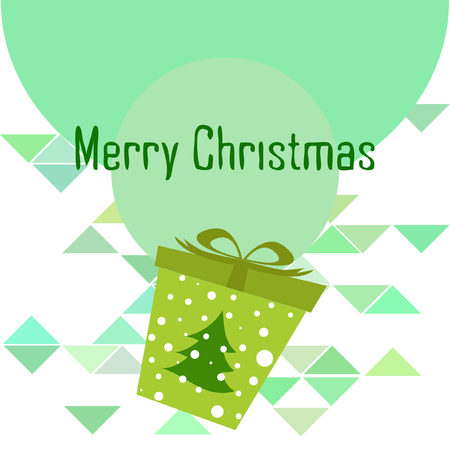 Christmas card, gifts, vector backgroundのイラスト素材