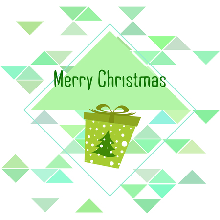 Christmas card, gifts, vector backgroundのイラスト素材
