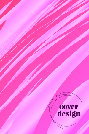 Abstract color 3d paper, art illustration. Vector design layout for banners presentations, flyers, posters and invitationsのイラスト素材