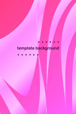Abstract color 3d paper, art illustration. Vector design layout for banners presentations, flyers, posters and invitationsのイラスト素材