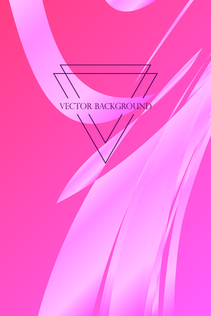 Abstract color 3d paper, art illustration. Vector design layout for banners presentations, flyers, posters and invitationsのイラスト素材