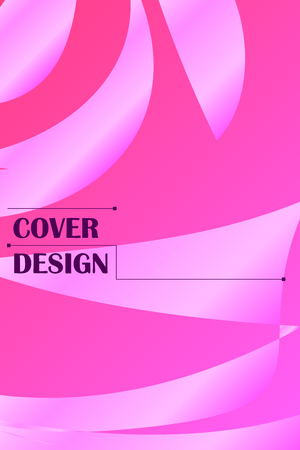 Abstract color 3d paper, art illustration. Vector design layout for banners presentations, flyers, posters and invitationsのイラスト素材