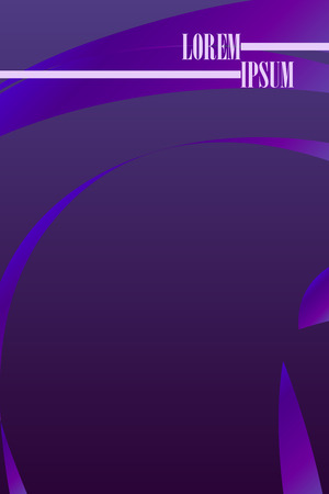 Abstract color 3d paper, art illustration. Vector design layout for banners presentations, flyers, posters and invitationsのイラスト素材