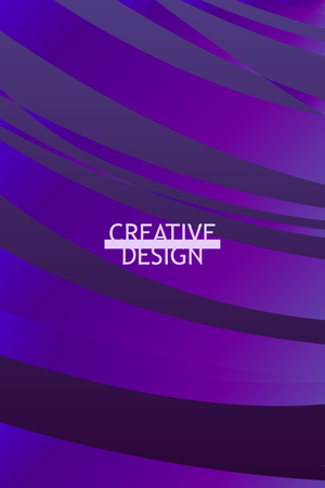 Abstract color 3d paper, art illustration. Vector design layout for banners presentations, flyers, posters and invitationsのイラスト素材
