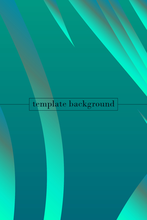 Abstract color 3d paper, art illustration. Vector design layout for banners presentations, flyers, posters and invitationsのイラスト素材