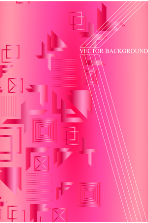 Bright abstract gradient vector business background, business brochure cover designのイラスト素材