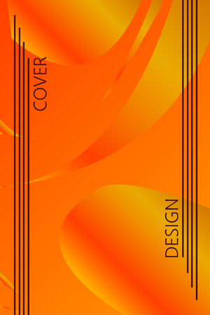 Abstract color 3d paper, art illustration. Vector design layout for banners presentations, flyers, posters and invitationsのイラスト素材