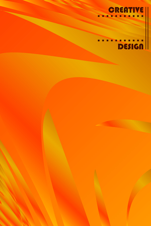 Abstract color 3d paper, art illustration. Vector design layout for banners presentations, flyers, posters and invitationsのイラスト素材