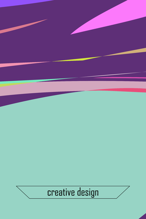 Abstract color paper, art illustration. Vector design layout for banners presentations, flyers, posters and invitationsのイラスト素材