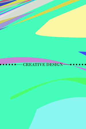 Abstract color paper, art illustration. Vector design layout for banners presentations, flyers, posters and invitationsのイラスト素材