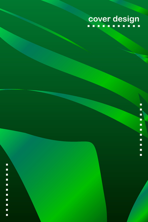 Abstract color 3d paper, art illustration. Vector design layout for banners presentations, flyers, posters and invitationsのイラスト素材