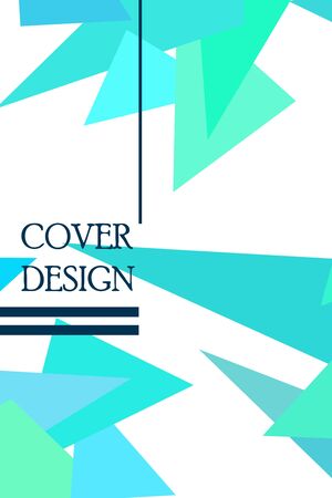 Abstract modern poligonal background for brochure and covers, made with geometrical shapes.のイラスト素材