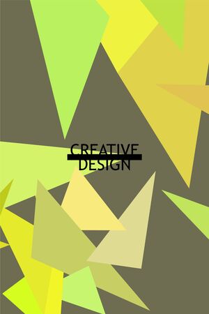 Abstract modern poligonal background for brochure and covers, made with geometrical shapes.のイラスト素材