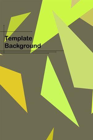 Abstract modern poligonal background for brochure and covers, made with geometrical shapes.のイラスト素材