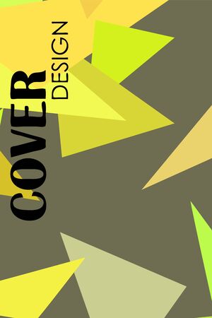 Abstract modern poligonal background for brochure and covers, made with geometrical shapes.のイラスト素材