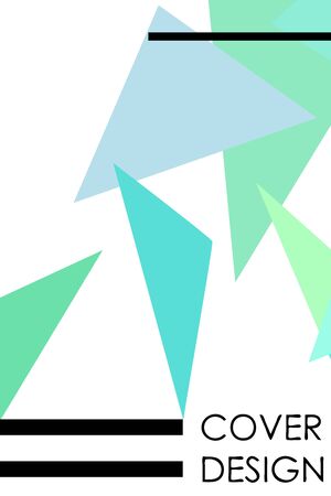 Geometric abstract polygonal background. The pattern in the style of origami, which consists of triangles.のイラスト素材