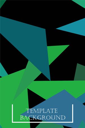 Geometric abstract polygonal background. The pattern in the style of origami, which consists of triangles.のイラスト素材