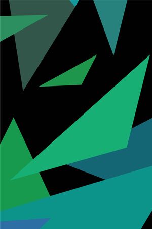 Geometric abstract polygonal background. The pattern in the style of origami, which consists of triangles.のイラスト素材